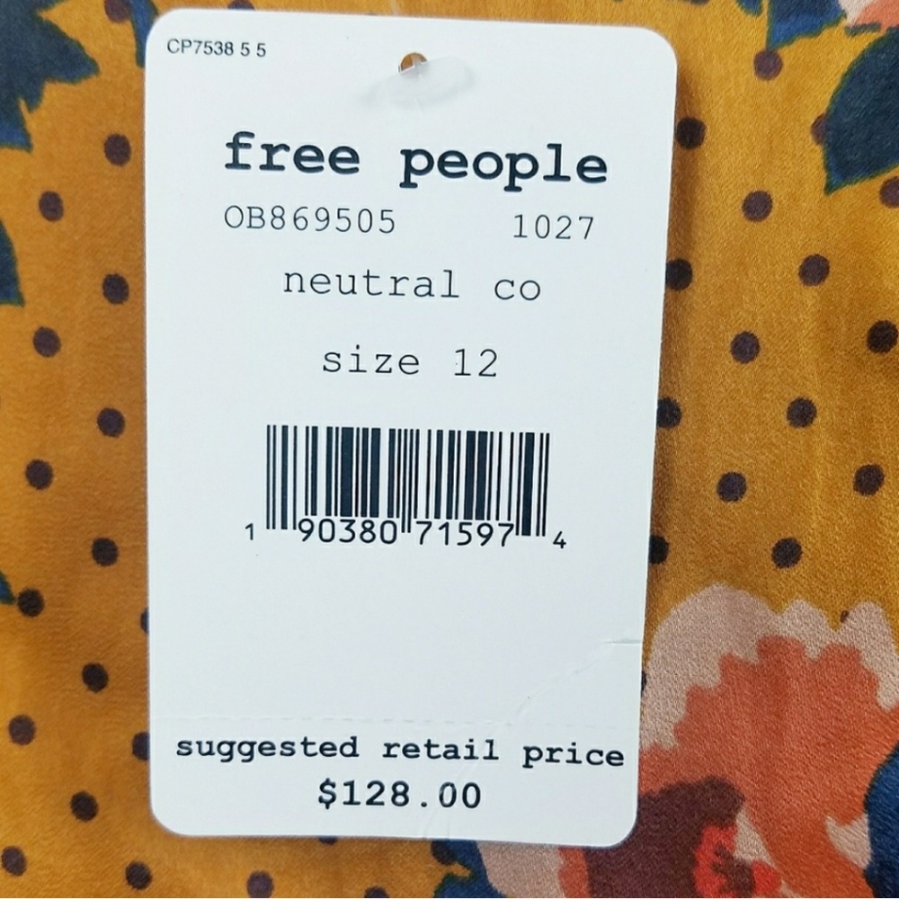 Free People Morning Light Floral Mini Dress - Picture 6 of 8
